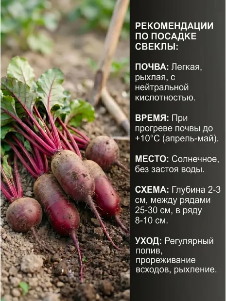 Свекла Багряный Цилиндр семена 