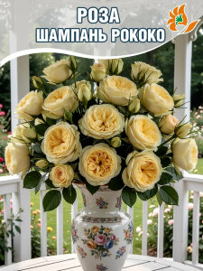 Роза Шампань Рококо Роза Шампань Рококо